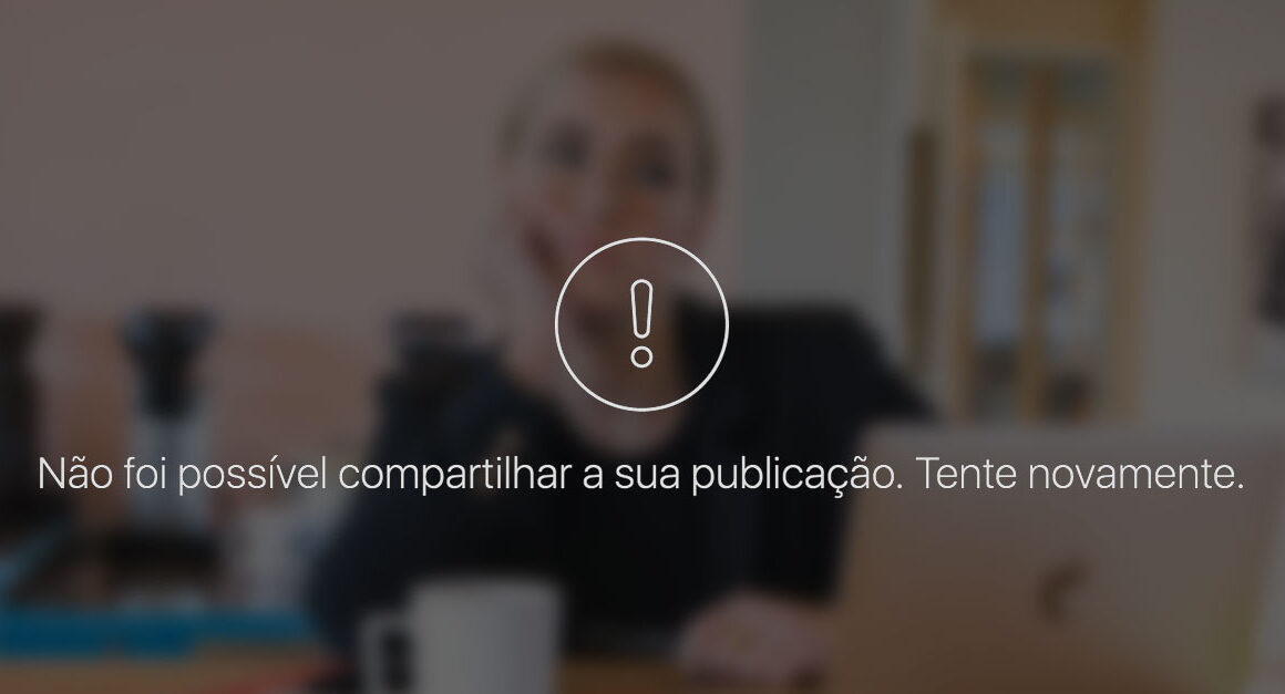 Não consigo publicar vídeo no insta